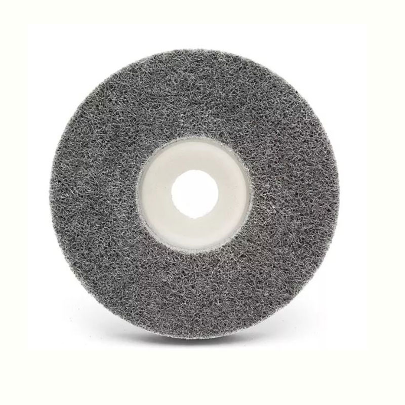 Miếng Trà Nhám Đánh Bóng 4 inch 100mm Xám Sợi Rối