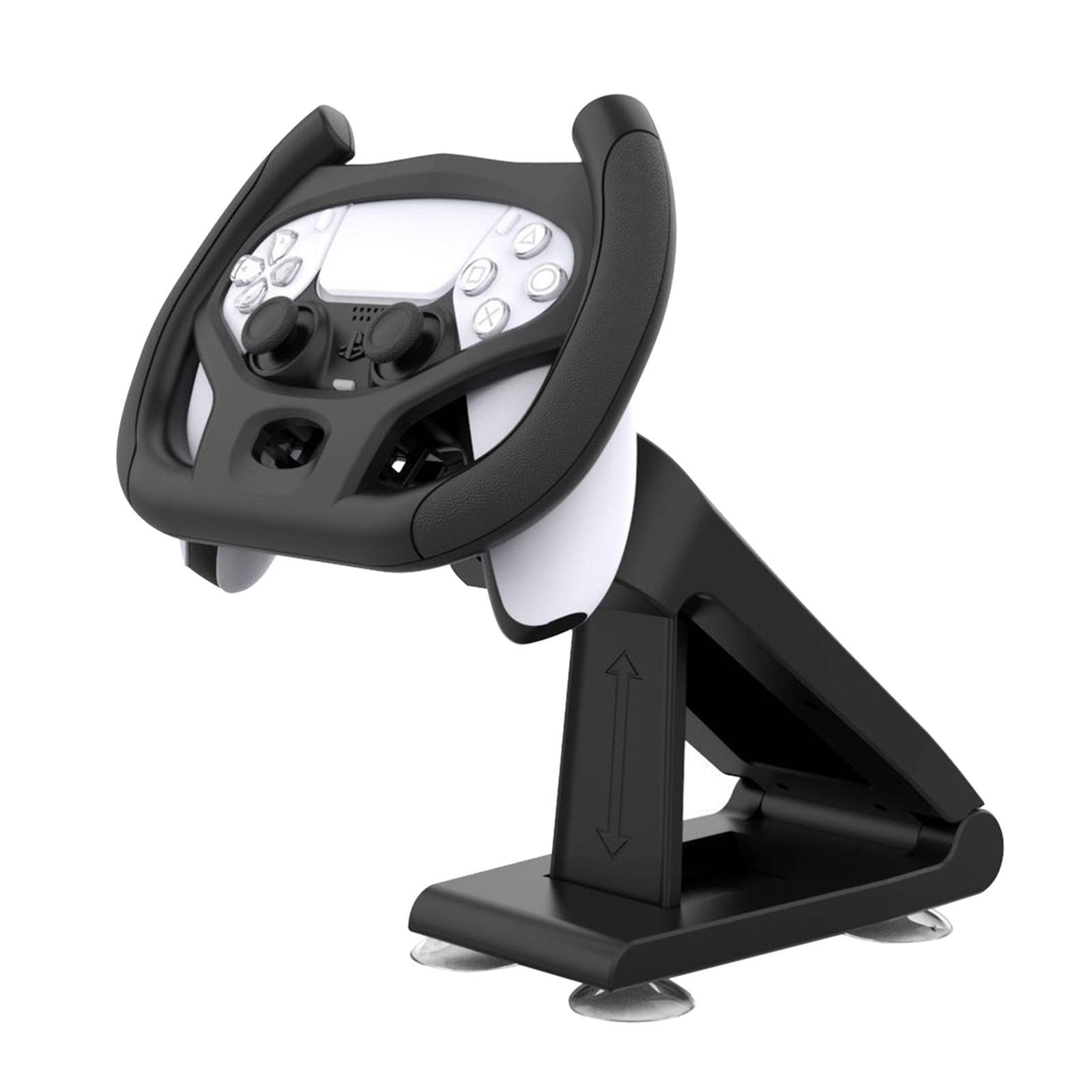 Steering Wheel Bracket Gamepad Plastic Professional for PS5 Children Game Lovers Teenager