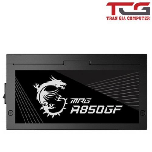 Nguồn máy tính MSI MPG A850GF 850W – 80 Plus Gold/Full Modular/Black Hàng chính hãng