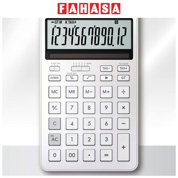 Máy Tính Văn Phòng Casio JW-200DQ-WE-W-DP - Màu Trắng