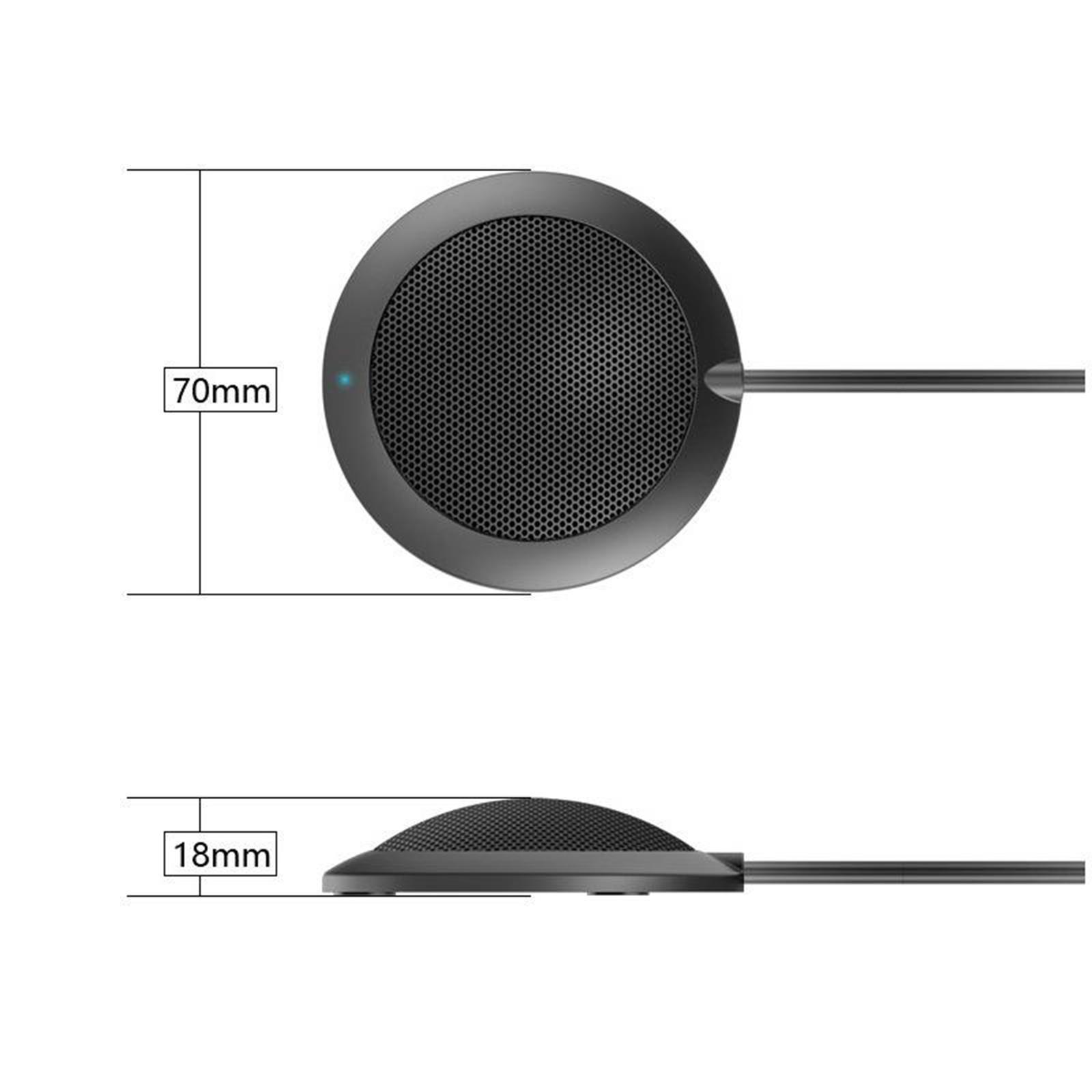 USB  Lapel Microphone Omnidirectional Clip on Collar Condenser Mic