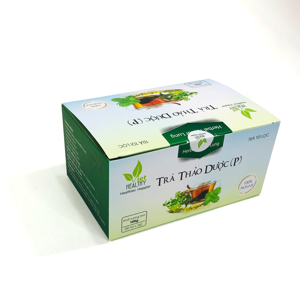 Trà Thảo Dược Phổi Túi lọc Viet Healthy 100g dùng đề thanh lọc phổi