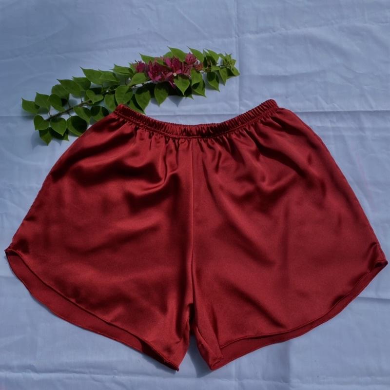 COMBO 5 QUẦN ĐÙI LỤA NỮ SATIN, CÓ BIGSIZE