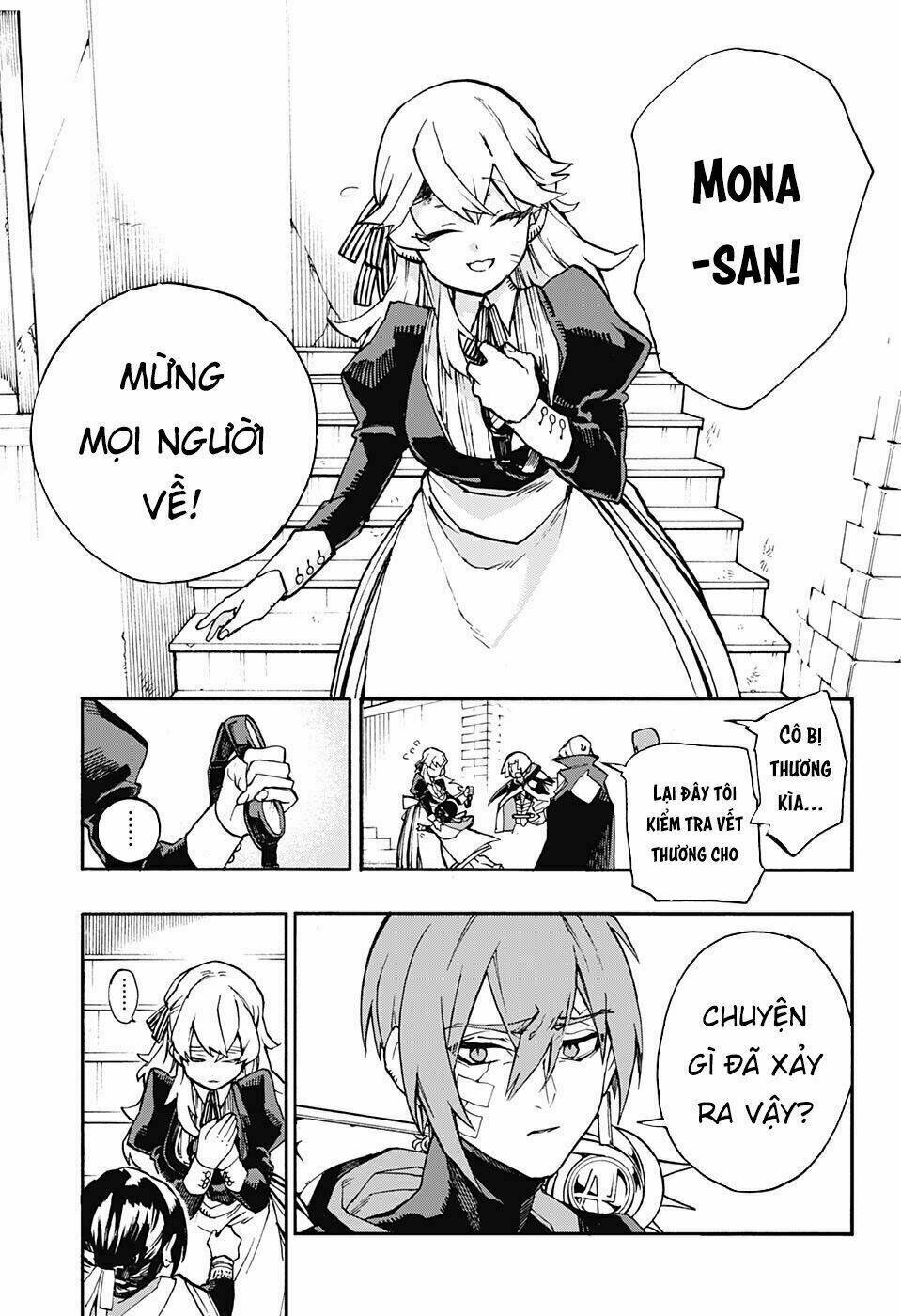 những bức họa quái dị của phù thủy chapter 19 9