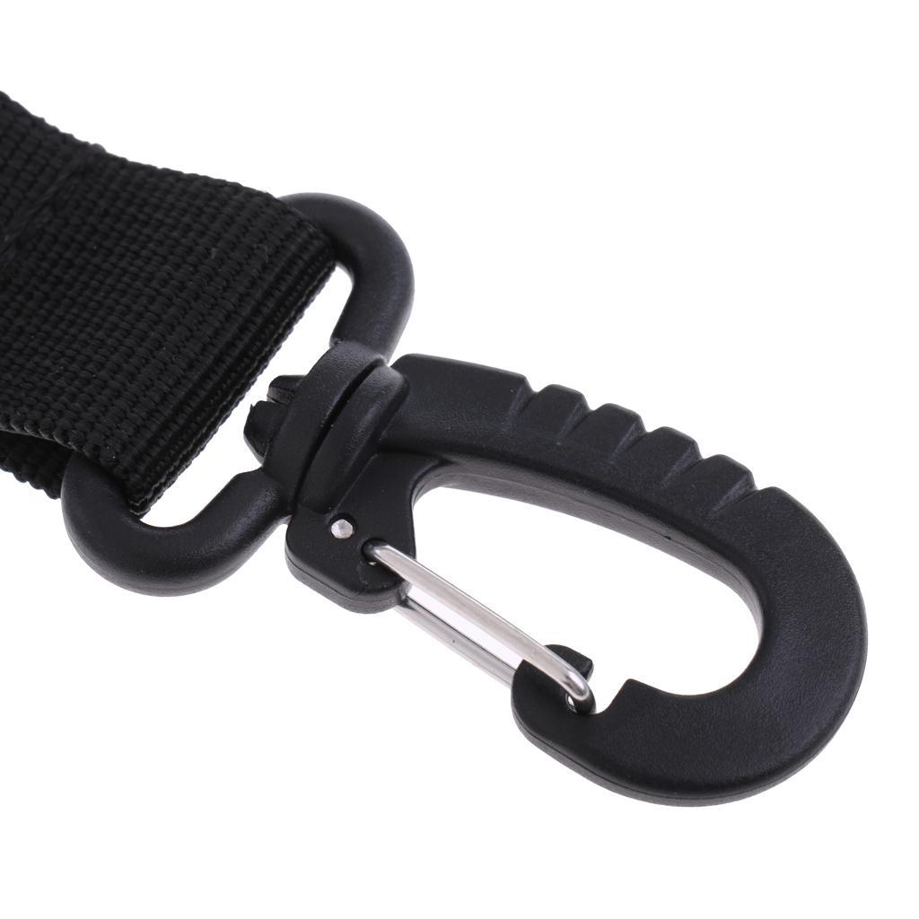 8  Nylon Webbing Scuba Diving Lanyard Camera Flashlight Holder Strap Clip