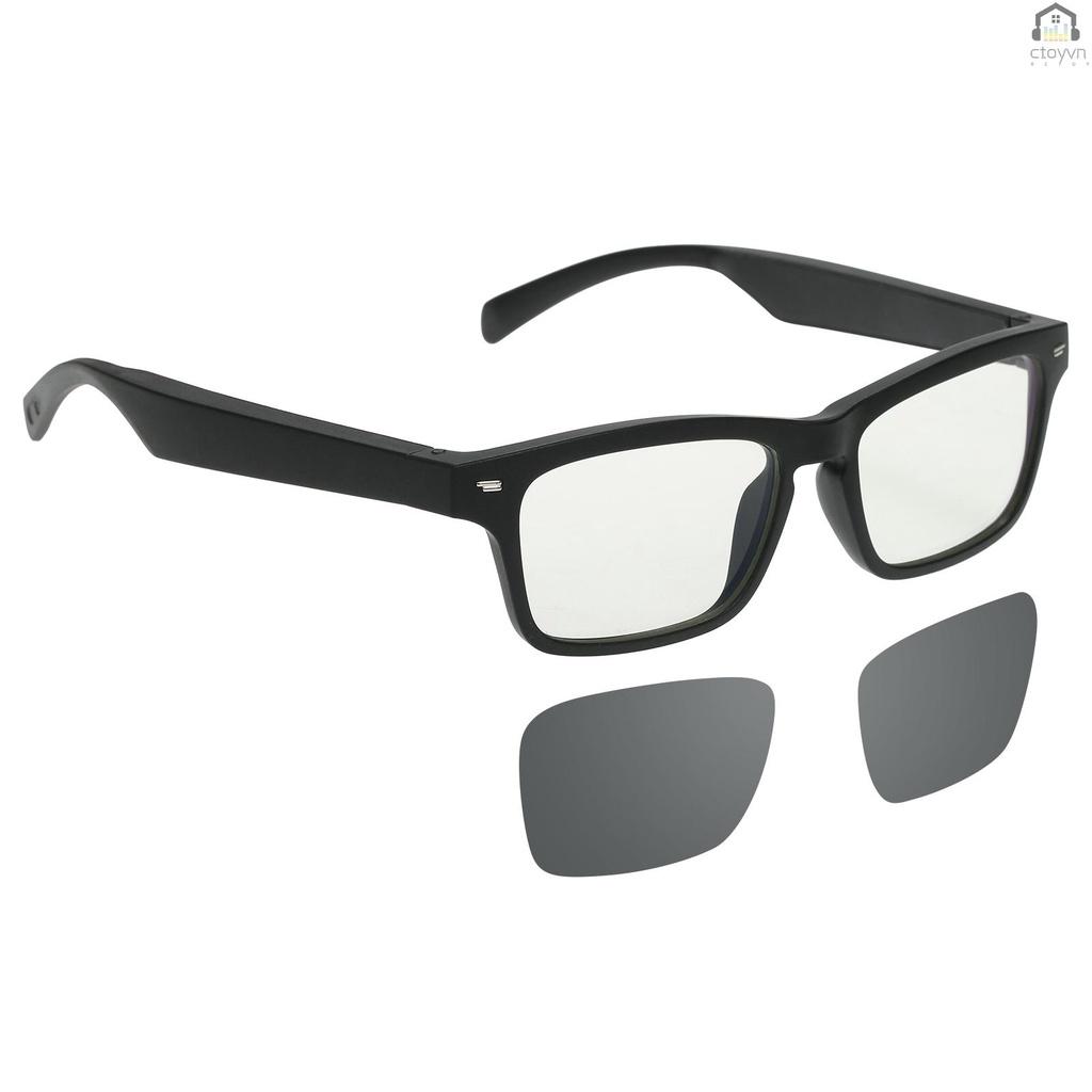 Mắt kính không dây thông minh kết nối Bluetooth có micro cho nam nữ
