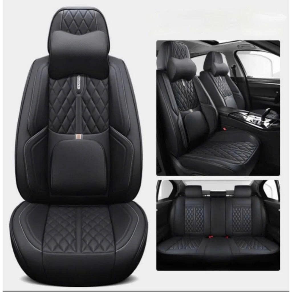 ( Mã A04) Bộ áo ghế da Nappa có đệm cao su non nâng lưng tặng kèm 2 gối