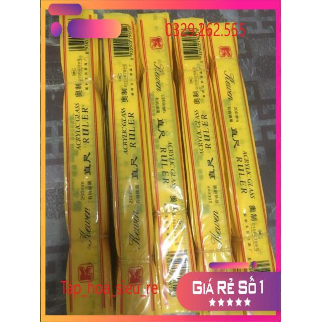 (Rẻ Vô địch) Thước kẻ khắc 20cm và 30cm