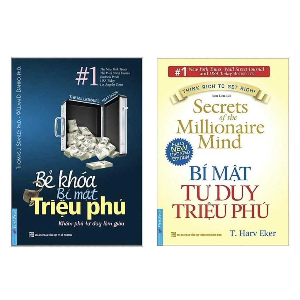 Sách - Combo Bẻ Khóa Bí Mật Triệu Phú + Bí Mật Tư Duy Triệu Phú