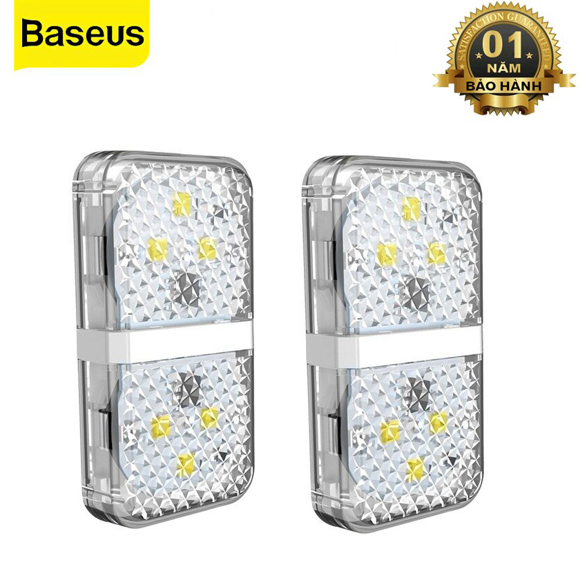 Đèn Cảnh Báo Mở Cửa Tự Động Dùng Cho Xe Ô Tô Door Open Warning Light（2pcs/pack) - Hàng Chính Hãng Baseus