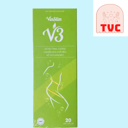 Combo 3 Hộp VINSLIM V3 - Viên Sủi giảm cân nhanh, an toàn, hiệu quả