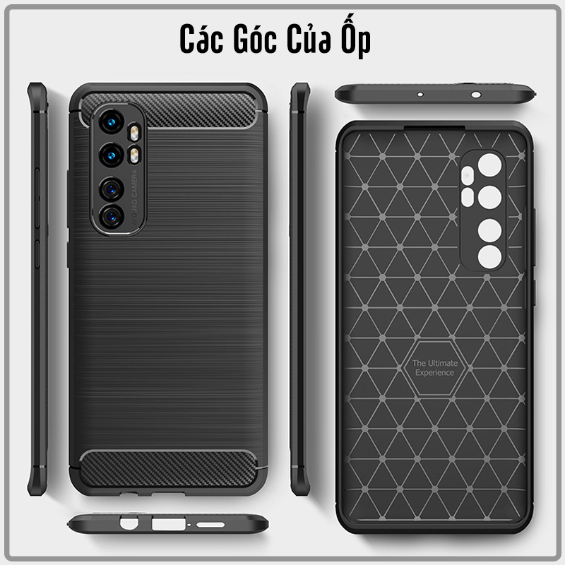 Ốp lưng cho Xiaomi Mi Note 10 Lite Chống sốc - Rugged Armor