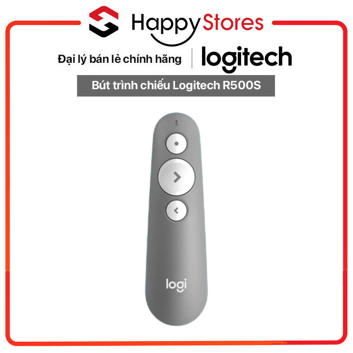 Bút trình chiếu Logitech R500S - HÀNG CHÍNH HÃNG