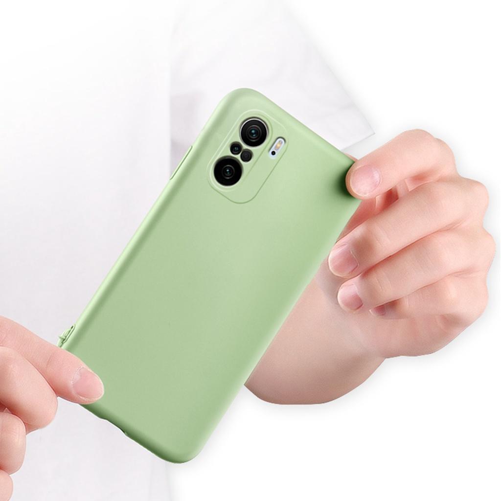 【ky】Anti-Scratch Full Protection Silicone Mobile Phone Case Cellphone Storage Shell Protector for Xiaomi POCO F3 Redmi K40/K40 Pro