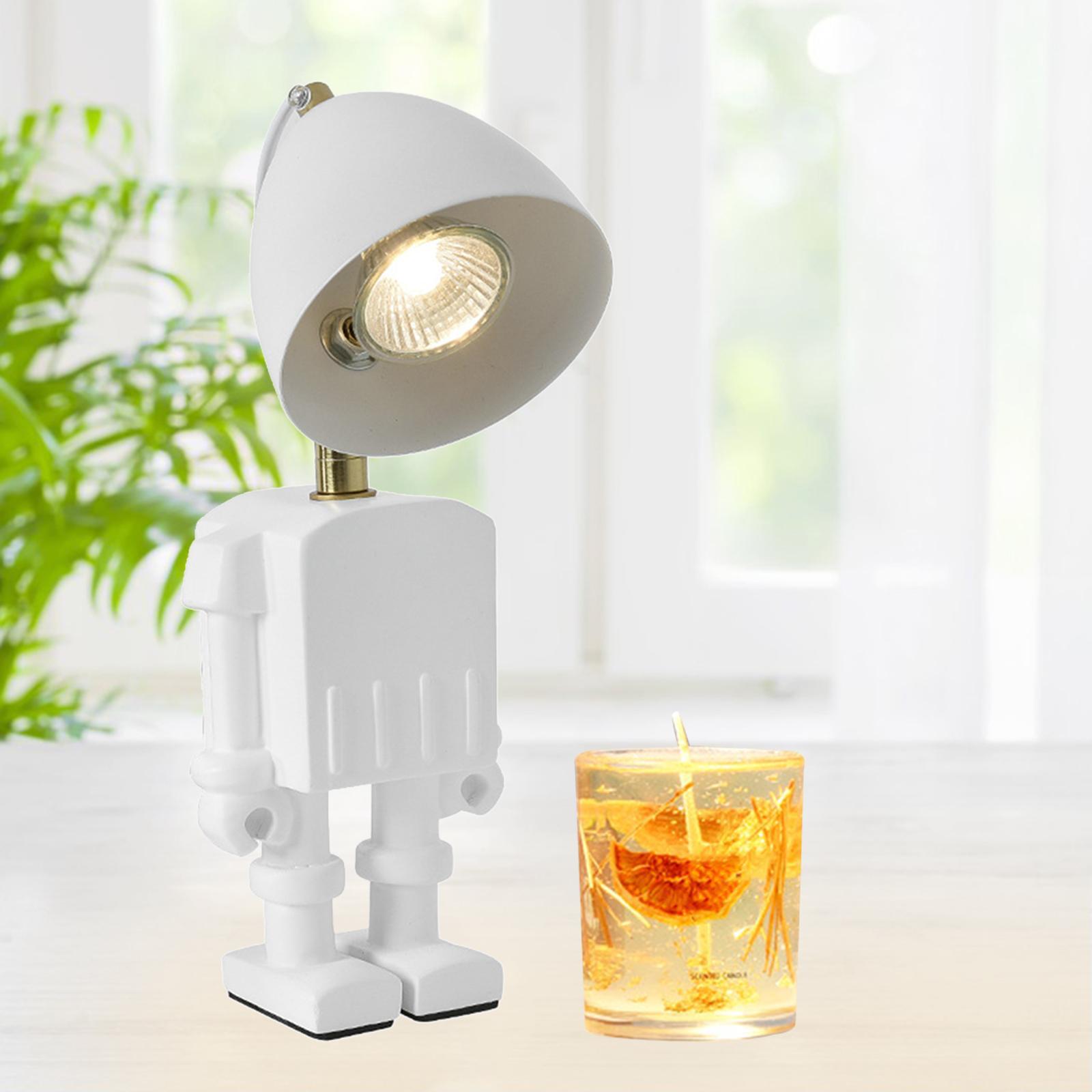 Electric Candle Warmer Robot Ornaments Wax Burner Melter for Scented Candles Wedding