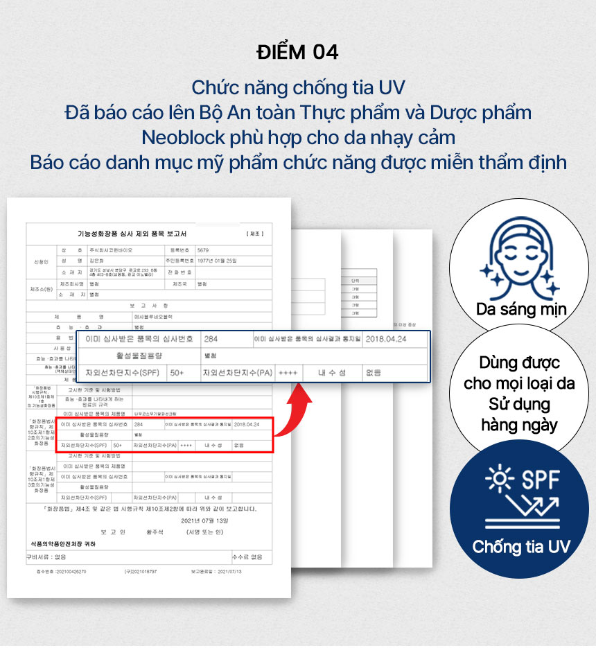 Kem chống nắng dưỡng ẩm MESAblue Neoblock 50ml SPF 50+