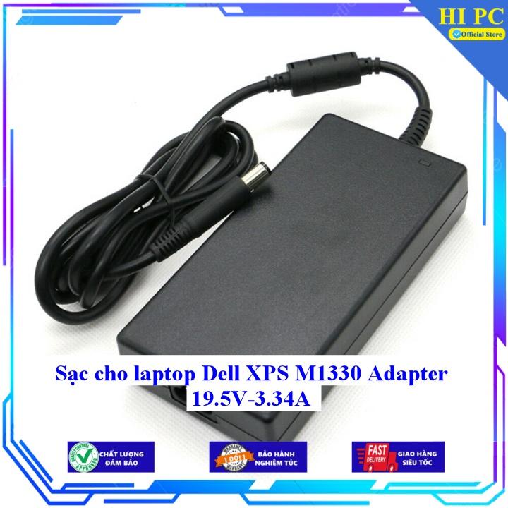 Sạc cho laptop Dell XPS M1330 Adapter 19.5V-3.34A - Kèm Dây nguồn - Hàng Nhập Khẩu
