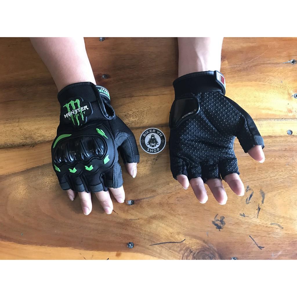 Găng tay Monster ngắn ngón có gù