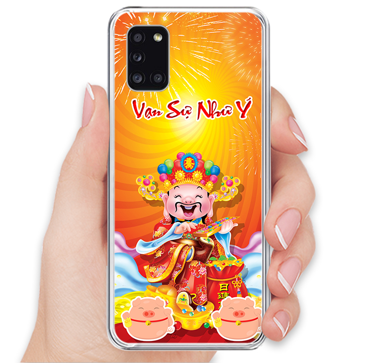 Ốp lưng điện thoại SAMSUNG GALAXY A31 - Silicon dẻo - 0154 THANTAI03 - Hàng Chính Hãng