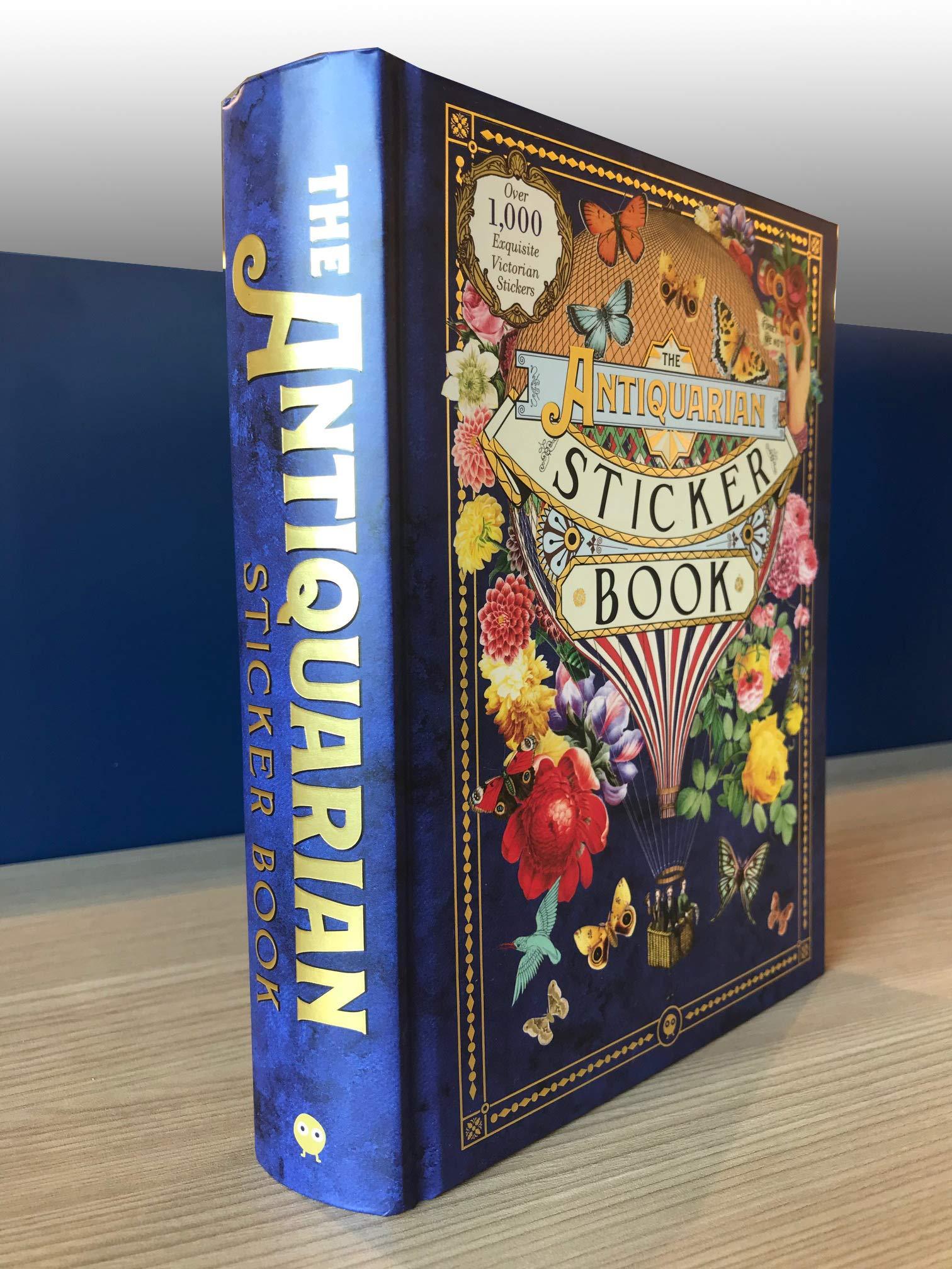 Sách ngoại văn: The Antiquarian Sticker Book: Over 1,000 Exquisite Victorian Stickers