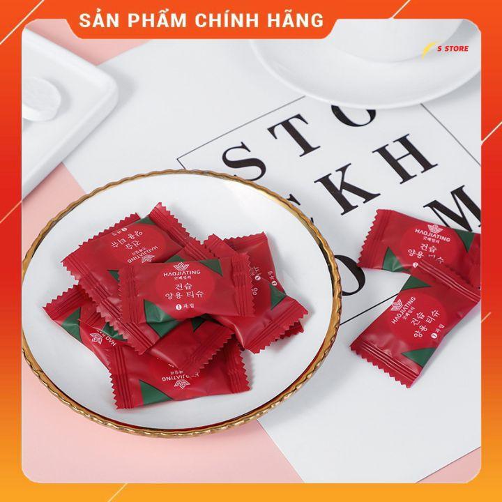 Khăn giấy nén lau mặt hình viên kẹo tròn bỏ túi khi đi du lịch, khăn tắm nén khách sạn 70x140cm dùng một lần tiện lợi