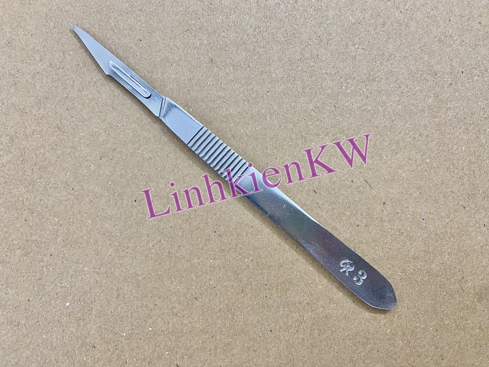 Tay cầm số 3 và 10 lưỡi dao số 11 mới 100%