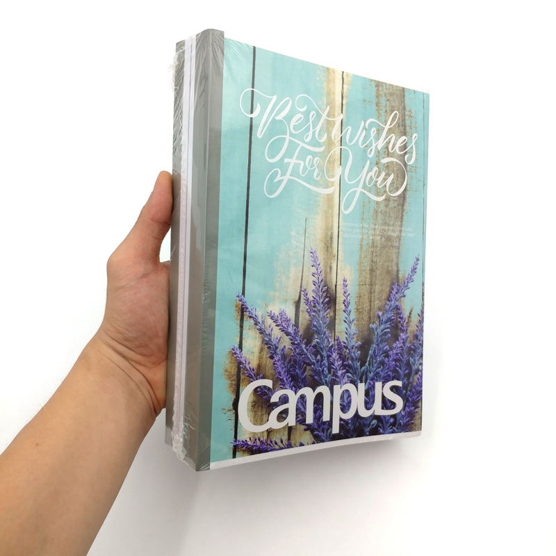 Vở Campus B5 4 Ly Ngang 200 Trang ĐL 70 Vintage - Mẫu 2