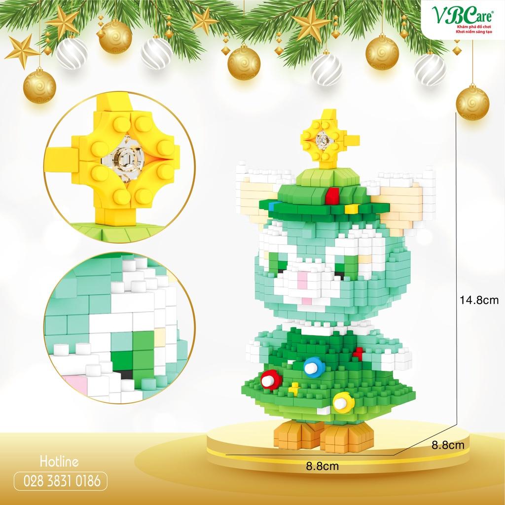 Đồ chơi micro blocks xếp khối tuần lộc Noel VBC-7184A