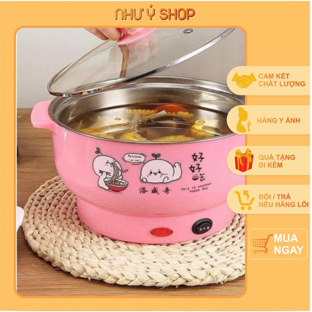 Nồi lẩu mini, bếp ăn lẩu đa năng dành cho gia đình phù hợp từ 4-6 người