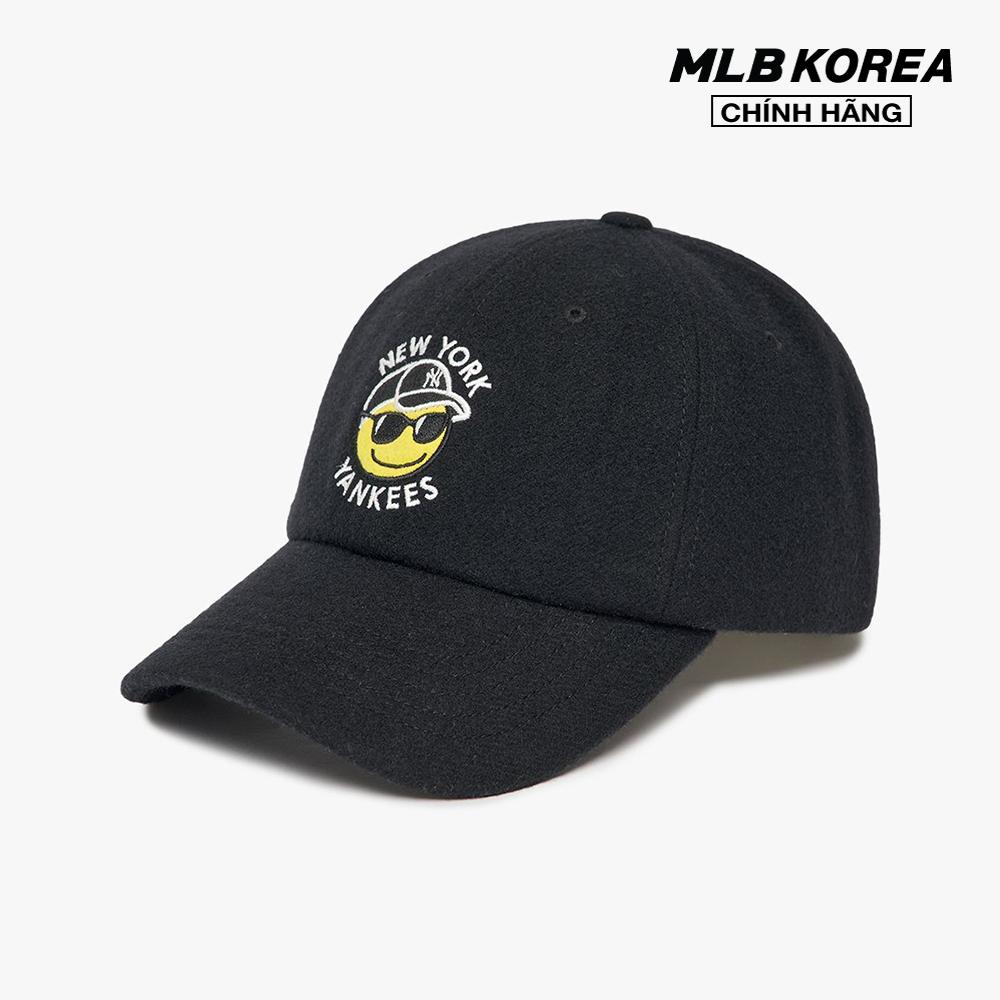 MLB - Nón bóng chày unisex Smile Wool Unstructured 3ACPSM126