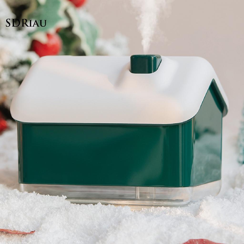Máy Phun Sương Tạo Độ Ẩm Không Khí Mini Hình Ngôi Nhà Tuyết