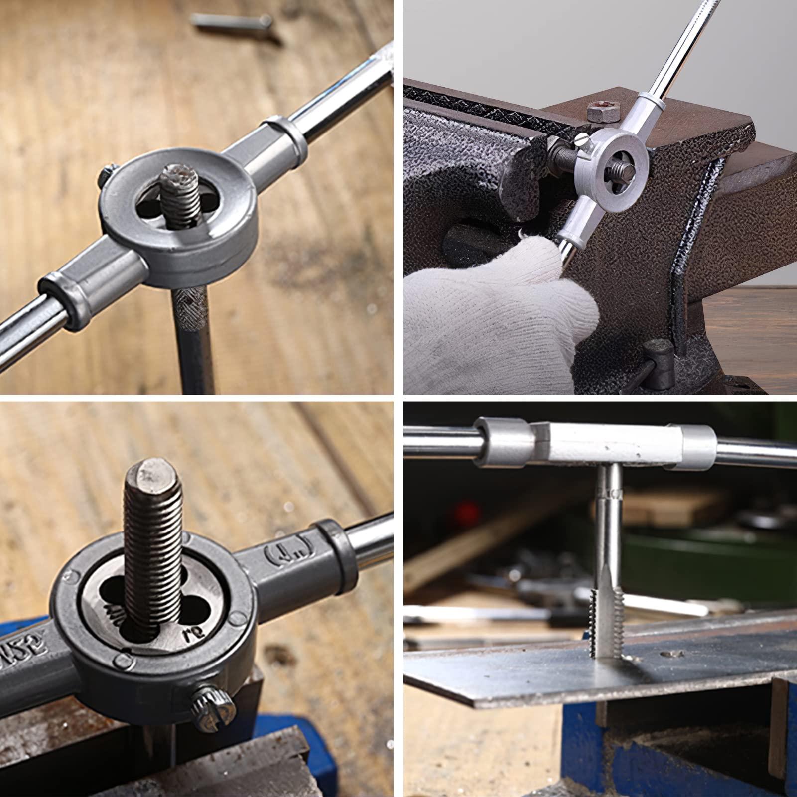 Bộ vòi và khuôn bằng thép không gỉ 20 chiếc cho ren thép vonfram, hộp kim loại