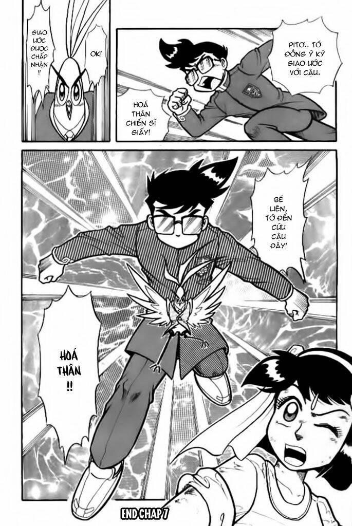 hiệp sĩ giấy - origami fighter chapter 7 31