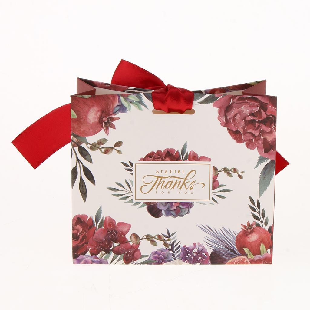 10pcs Chocolate Candy Bags Boxes Gift Bags Wedding Baby Shower Party Favor