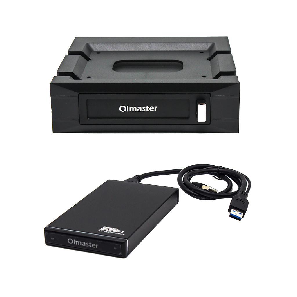 USB 3.0 to  2.5 Inch HDD  External Enclosure FOR 3.5/ 5.25"Bay