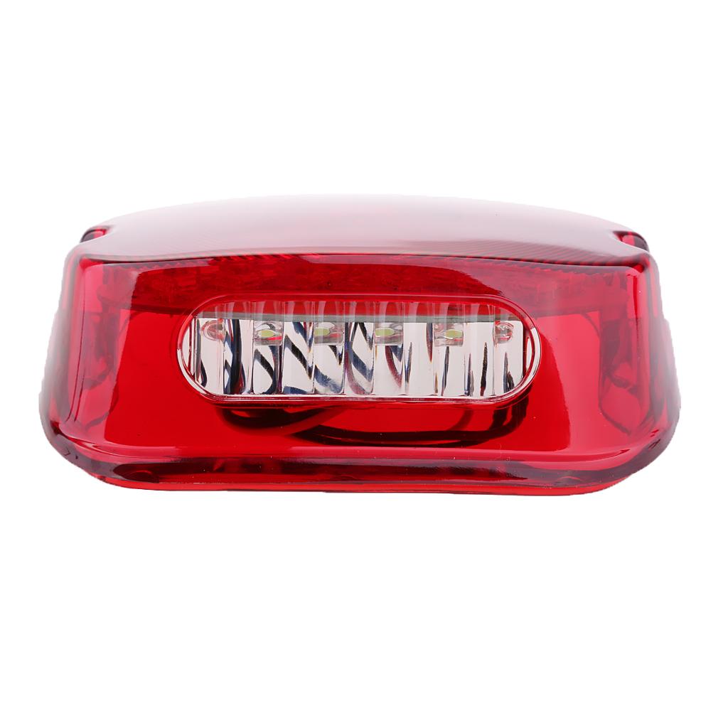 RED LED Tail Brake Light Lamp For     Lay Down 91-10