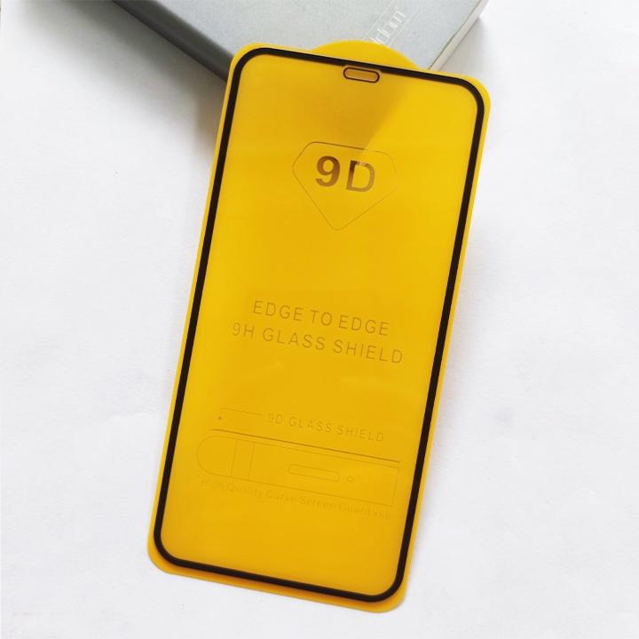 Kính Cường Lực Apple iPhone Xr 9D Full Keo Full Màn Hình - Miếng Dán Màn Hình Cao Cấp Viền Đen