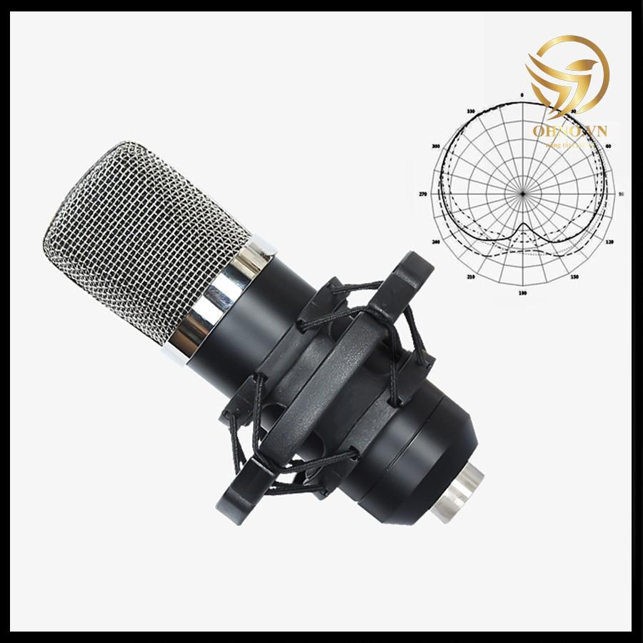 Mic Micro Hát Karaoke Livestream Karaoke Cao Cấp JIY HY-868 Micro Mic Thu Lọc Âm