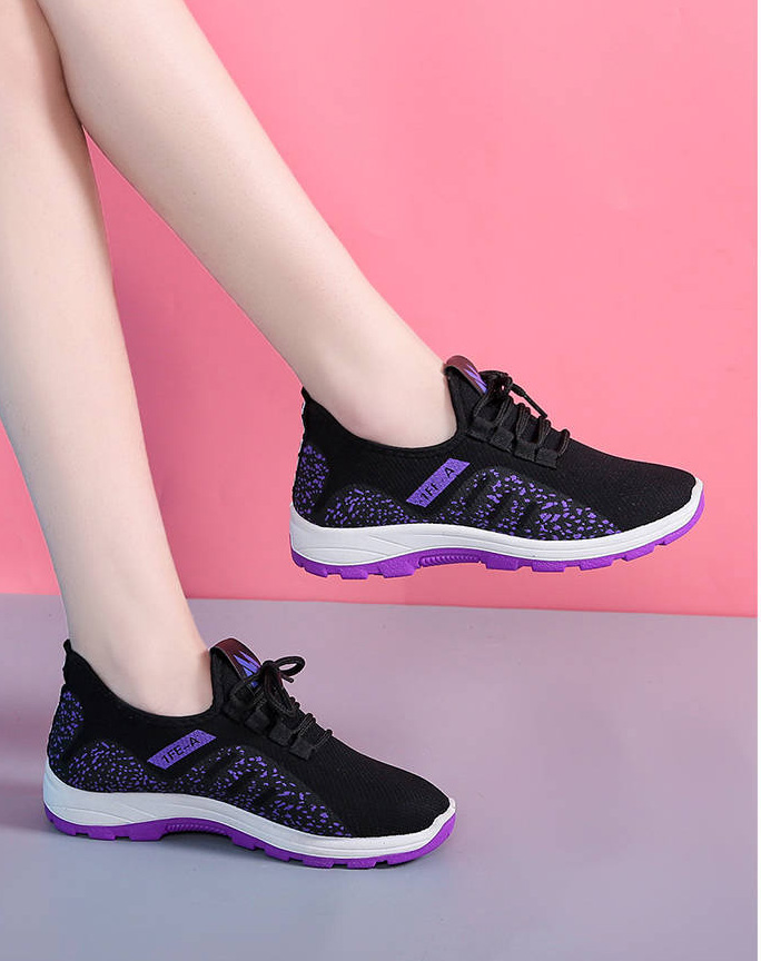 Giày Sneaker Nữ Vải Mềm Ôm Chân, Đế Cao Su 2 Lớp Thích Hợp Đi Học, Đi Chơi, Chạy Bộ GN30
