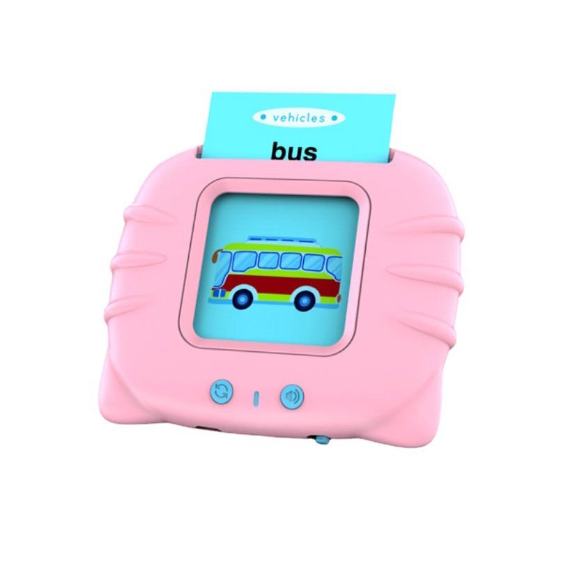 Máy Đọc Thẻ flashcard Tiếng Anh Gồm 224 Từ Vựng Không Có Sóng Điện Từ Tuyệt Đối An Toàn Cho Bé ( Dùng Dây Sạc