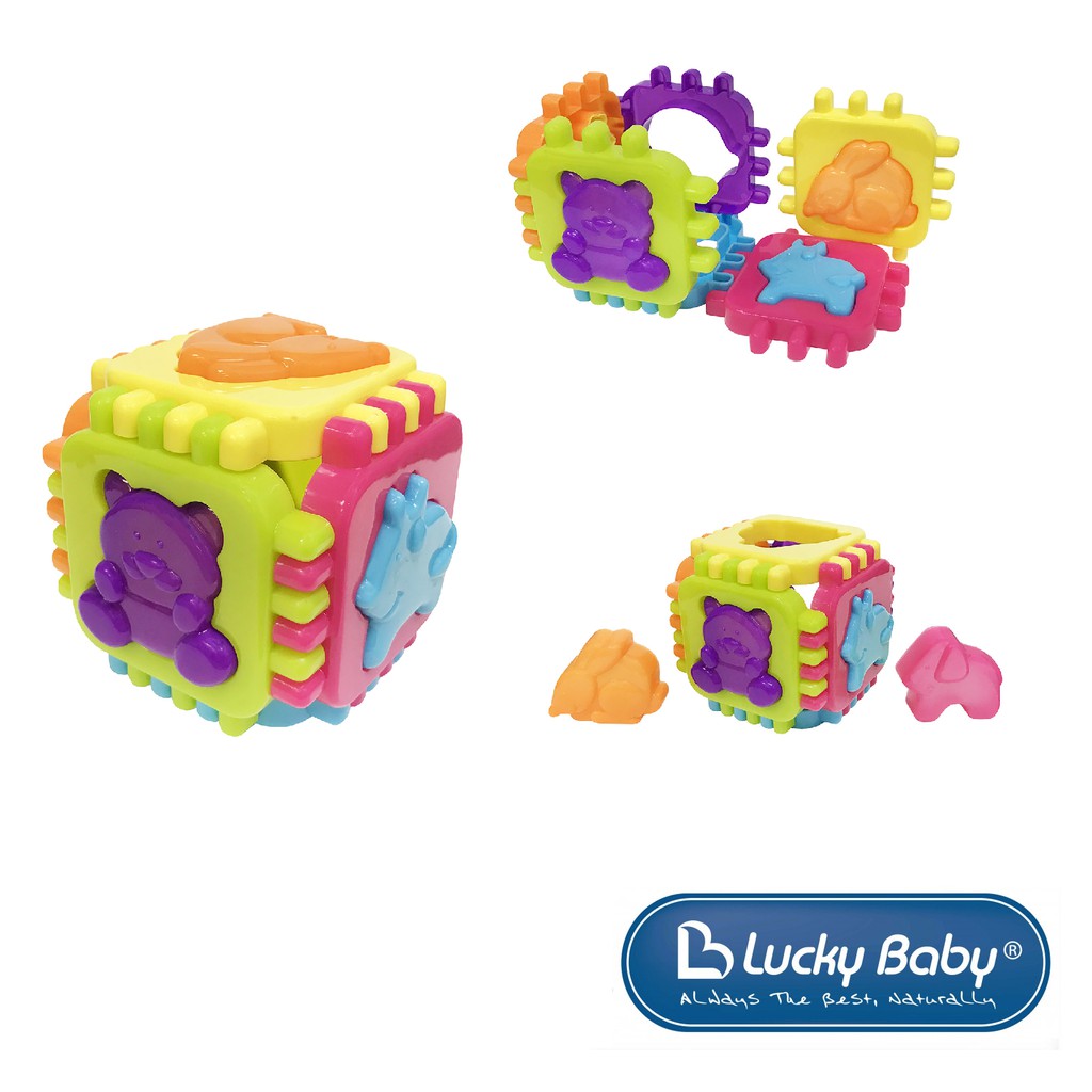 Đồ chơi xếp hình puzzle Lucky Baby - Smartee Magical Puzzle Cube 611234