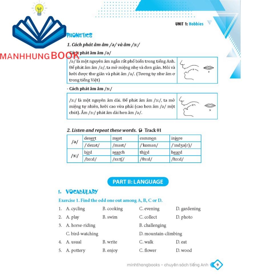 Sách - Combo 3c - em học giỏi tiếng anh & bài tập tiếng anh & chinh phục ngữ pháp và bài tập tiếng anh lớp 7 tập 1
