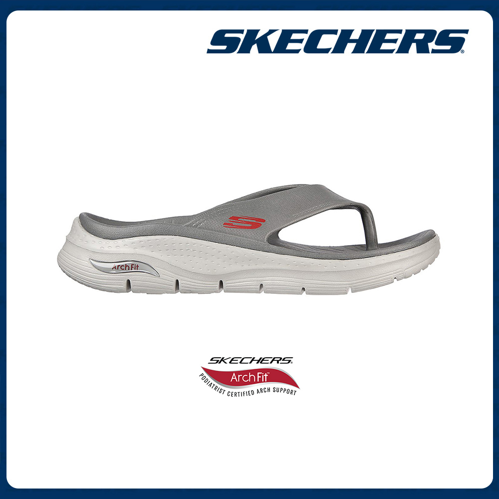 Skechers Nam Xăng Đan Foamies Arch Fit - 243158-CHAR