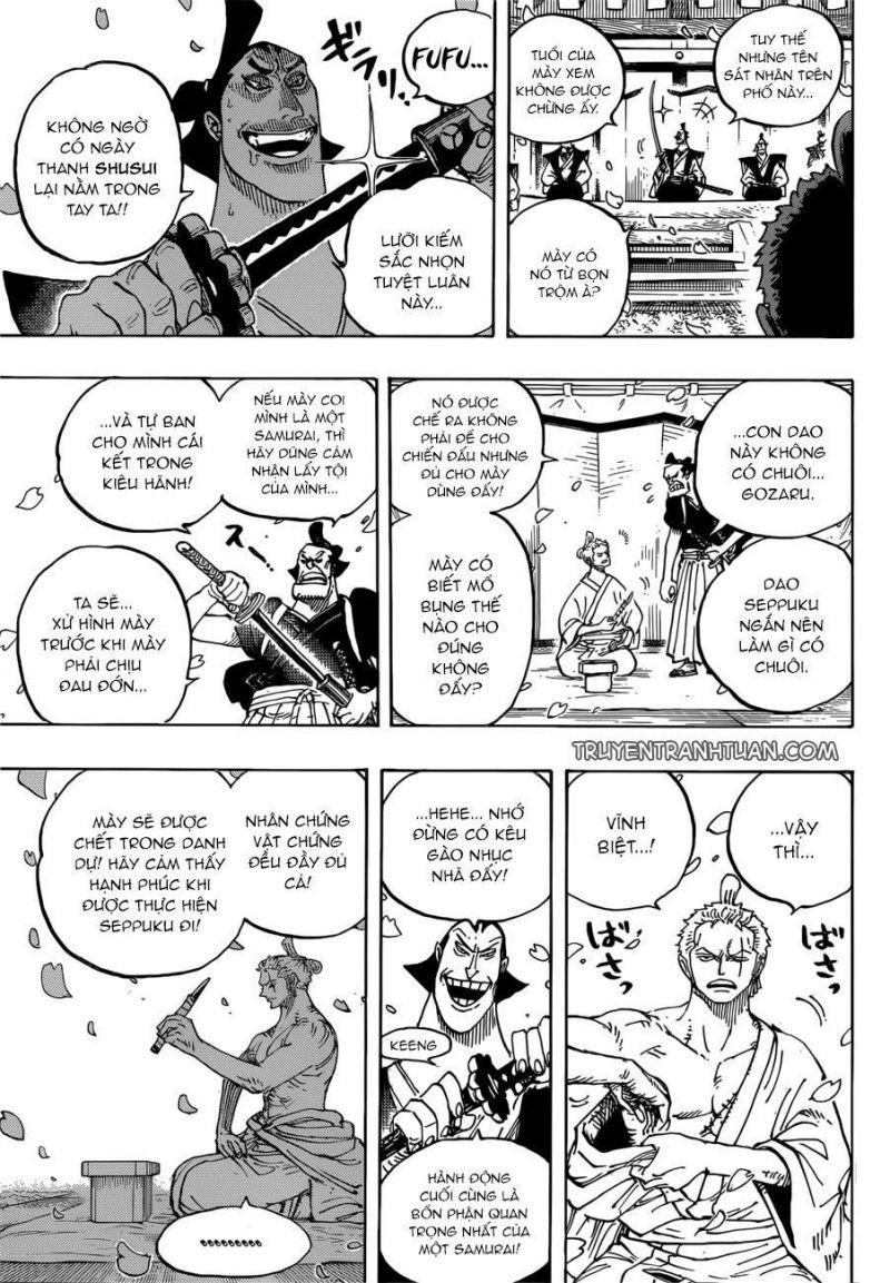 đảo hải tặc - one piece chapter 909 14