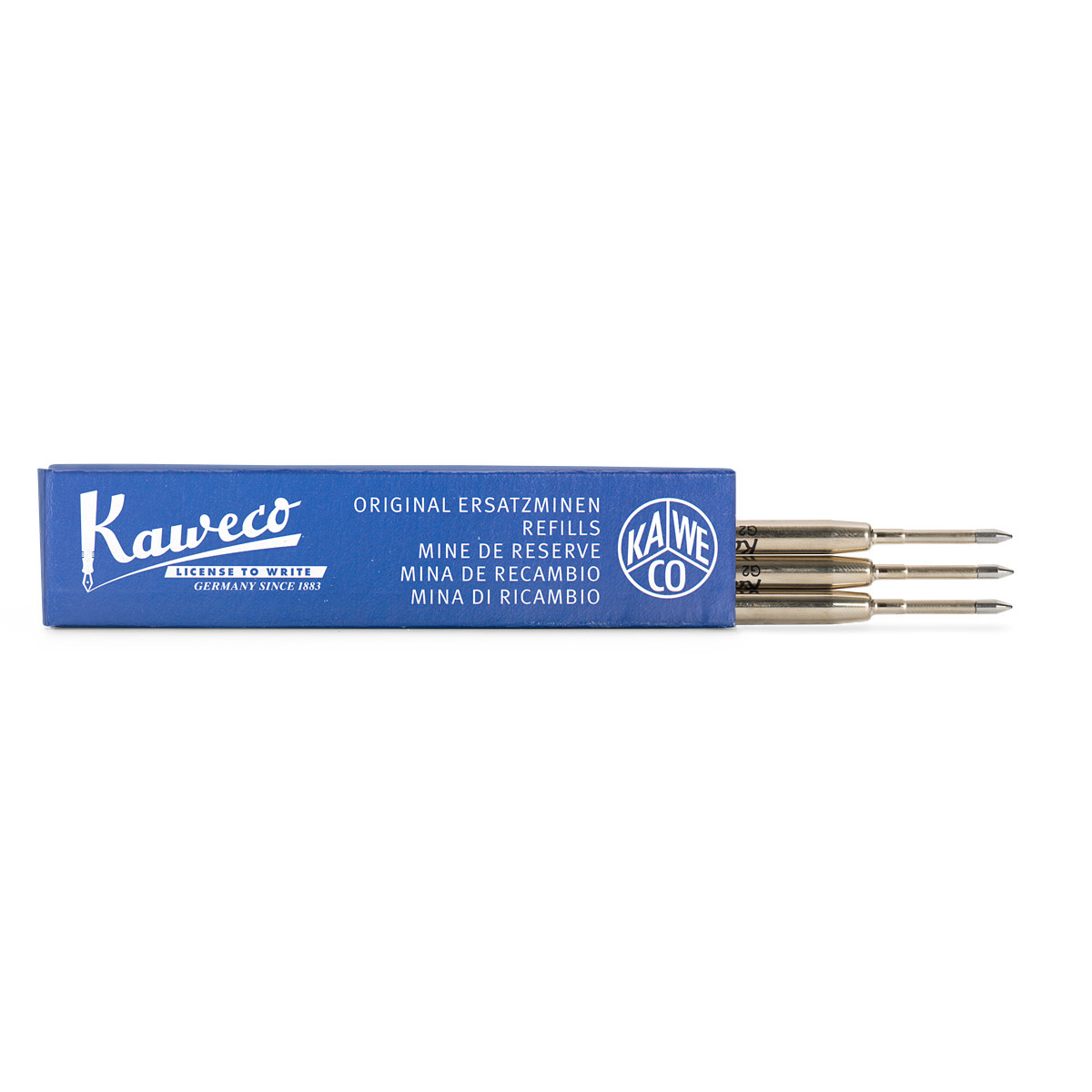 Set ruột bi 3 kaweco màu xanh 1.0