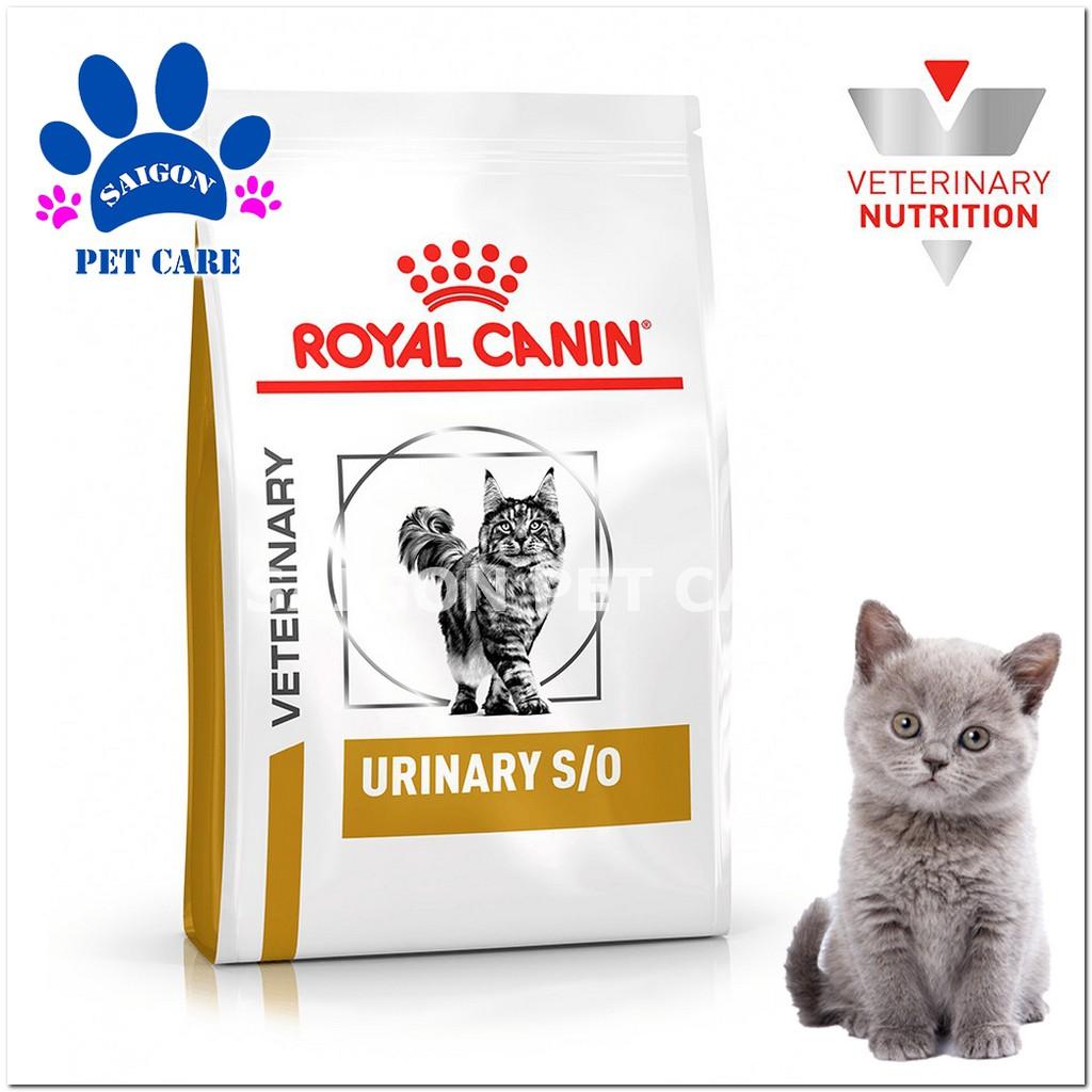 Thức ăn hạt Royal Canin Urinary S/O Feline cho mèo bị sỏi thận