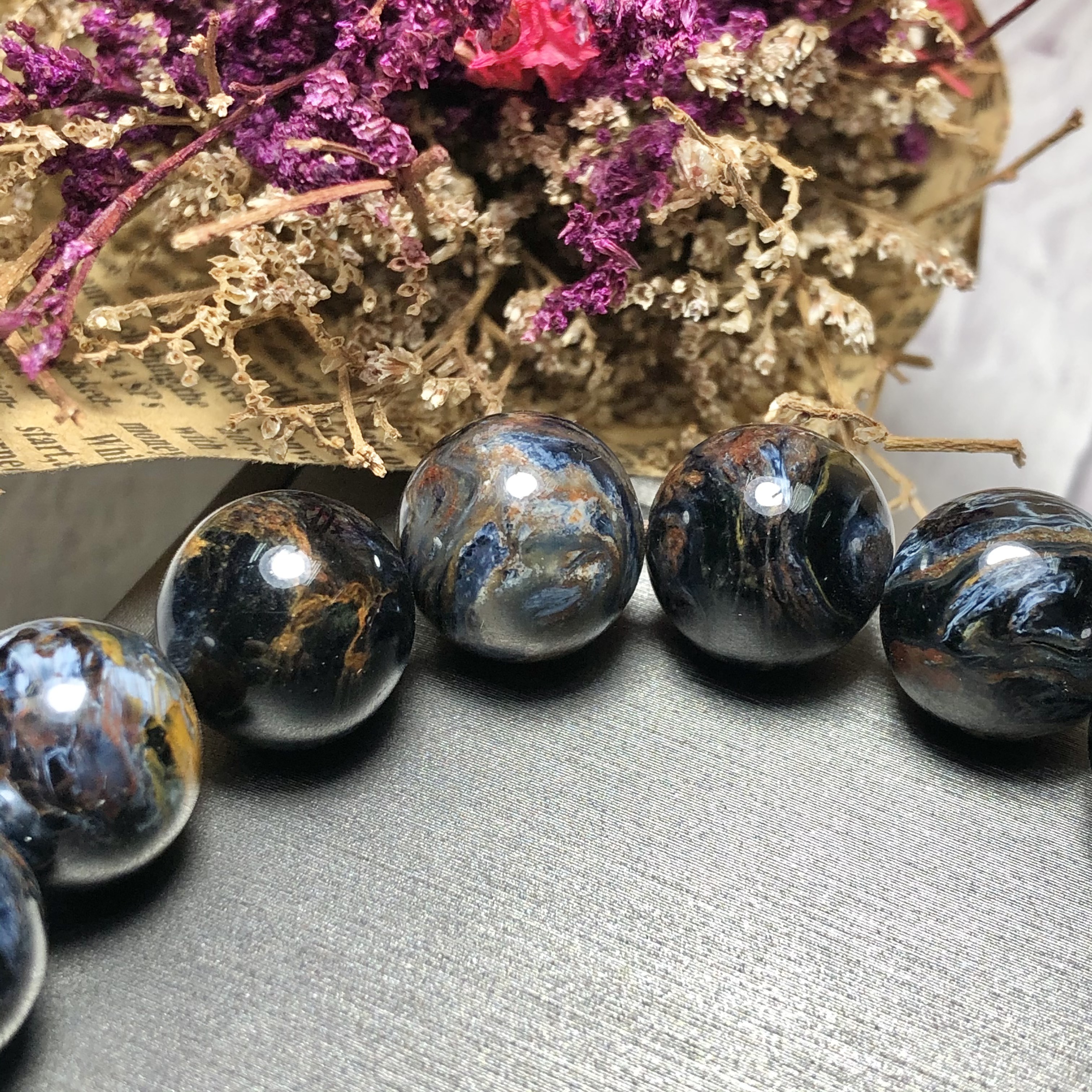 Vòng tay Giông Bão 14mm chuẩn 4A