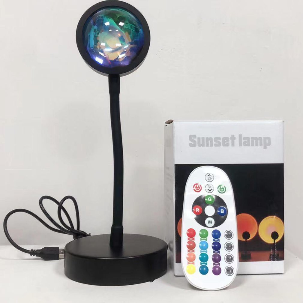 Đèn hoàng hôn sunset cầu vồng 16 màu RGB điều khiển chụp ảnh quay video tiktok