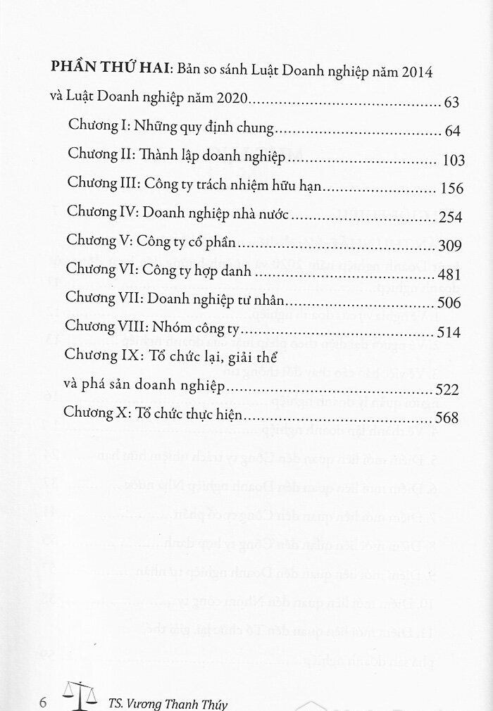 Điểm Mới Của Luật Doanh Nghiệp Năm 2020 Dành Cho Doanh Nghiệp - Tác Giả  Vương Thanh Thúy