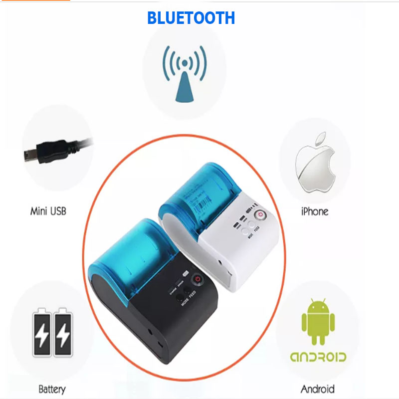 Máy in hóa đơn, in bill di động Xprinter XP-P101